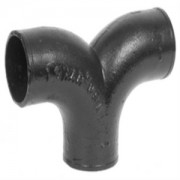 Double 1/4 bend 4"
