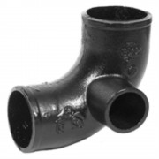 Side Outlet 1/4 bend 3"x 2"